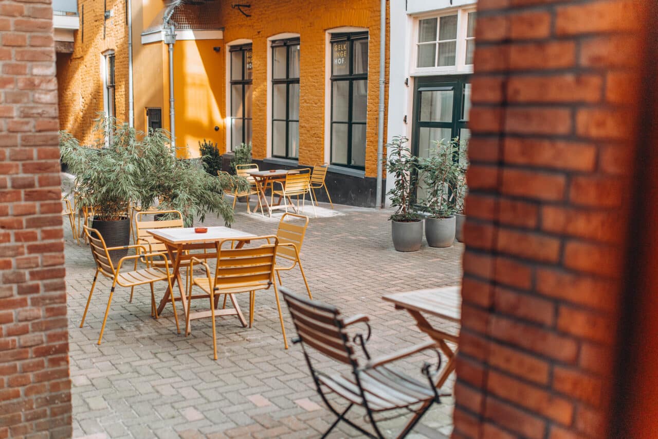 Gelkingehof Aparthotel in de stad Groningen